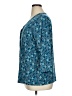 Norm Thompson Teal 3/4 Sleeve Blouse Size XL - photo 5
