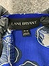 Lane Bryant 100% Polyester Blue 3/4 Sleeve Blouse Size 14 - 16 Plus - photo 7