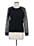 maette Black Long Sleeve Top Size M - photo 1