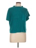 Unbranded 100% Rayon Teal Green Poncho Size L (estimated) - photo 1