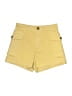 FRAME Solid Yellow Tan Khaki Shorts Size 24 waist - photo 1