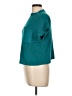 Unbranded 100% Rayon Teal Green Poncho Size L (estimated) - photo 5