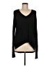 Aqua 100% Rayon Black Pullover Sweater Size M - photo 1