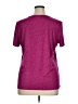 Jaclyn Smith Burgundy Short Sleeve Top Size XL - photo 2