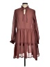 Staccato 100% Polyester Brown Casual Dress Size M - photo 1