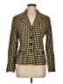 Norton McNaughton Houndstooth Gold Blazer Size 8 - photo 1