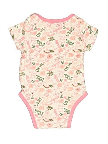 DKNY Baby Short Sleeve Onesie (view 2)