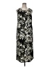 Unbranded 100% Polyester Graphic Black Casual Dress Size 14 - photo 1