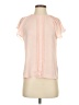Worthington 100% Polyester Pink Short Sleeve Blouse Size S (petite) - photo 1