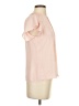 Worthington 100% Polyester Pink Short Sleeve Blouse Size S (petite) - photo 4