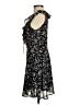 JOA 100% Polyester Floral Black Casual Dress Size XS - photo 5