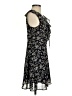 JOA 100% Polyester Floral Black Casual Dress Size XS - photo 4