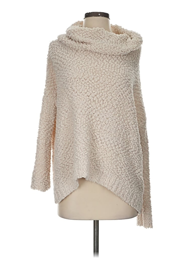 Pre-owned Unbranded Poncho In Tan
