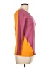 IMAN Color Block Purple Pullover Sweater Size L - photo 4