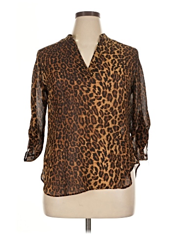 Ultra Flirt 3/4 Sleeve Blouse (view 1)