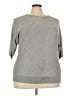 Belldini Gray Pullover Sweater Size 3X - photo 1