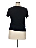 Chaps Black Short Sleeve Top Size XL - photo 2
