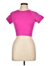 Unbranded Pink Short Sleeve Turtleneck Size L - photo 1
