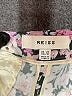 Reiss 100% Viscose Floral Blue Casual Pants Size 10 - photo 7