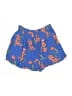 Jessica Simpson 100% Viscose Floral Blue Shorts Size M - photo 2