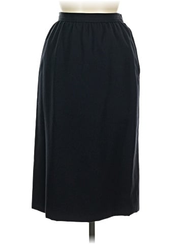 Yves Saint Laurent Rive Gauche Vintage Wool Skirt (view 1)