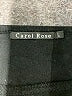 Carol Rose Stripes Black Pullover Sweater Size L - photo 7