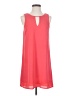 Everly 100% Polyester Color Block Pink Casual Dress Size S - photo 1