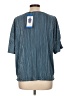 Marc New York Teal Short Sleeve Blouse Size L - photo 2