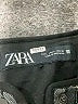 Zara 100% Polyester Plaid Gray Jacket Size L - photo 6