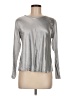 Unbranded Metallic Silver Long Sleeve Top Size M (estimated) - photo 1