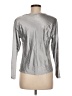 Unbranded Metallic Silver Long Sleeve Top Size M (estimated) - photo 2