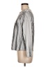 Unbranded Metallic Silver Long Sleeve Top Size M (estimated) - photo 5