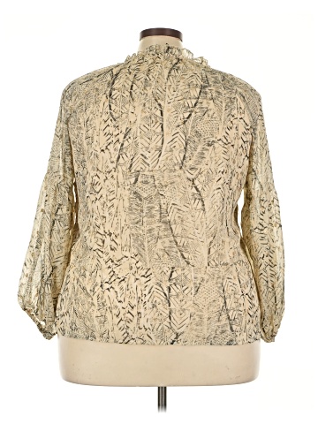 a...love story 3/4 Sleeve Blouse (view 2)