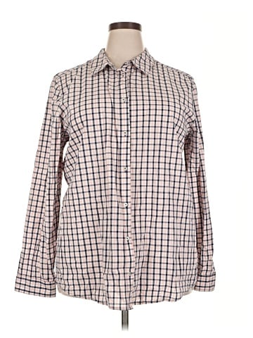 Caslon Long Sleeve Button-Down Shirt (view 1)