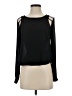Astr 100% Polyester Black Long Sleeve Blouse Size XS - photo 1