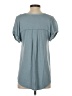 Universal Thread 100% Viscose Rayon Blue Short Sleeve Blouse Size S - photo 2