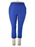 Rafaella Color Block Blue Active Pants Size 18 - photo 1