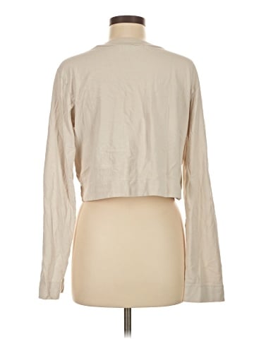 TAN + LINES Long Sleeve T-Shirt (view 2)