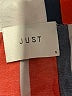 Just Stripes Orange 3/4 Sleeve Button-Down Shirt Size S - photo 7