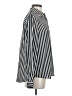 AK Anne Klein 100% Polyester Stripes Ivory Long Sleeve Blouse Size S - photo 4