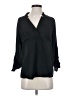 metaphor 100% Polyester Black 3/4 Sleeve Blouse Size S - photo 1