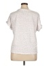 Berkley Jensen Stars Silver Short Sleeve Top Size XL - photo 2