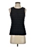 J.Crew Blue Black Sleeveless Blouse Size XS - photo 1