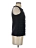 J.Crew Blue Black Sleeveless Blouse Size XS - photo 4