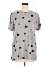 Unbranded Stars Gray Short Sleeve Top Size M (estimated) - photo 1