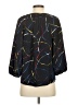 Joie 100% Polyester Black 3/4 Sleeve Blouse Size S - photo 2