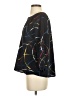Joie 100% Polyester Black 3/4 Sleeve Blouse Size S - photo 5
