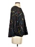Joie 100% Polyester Black 3/4 Sleeve Blouse Size S - photo 4