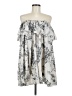 Assorted Brands Print Gray Cocktail Dress Size M - photo 1