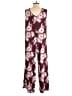 Lularoe Floral Burgundy Jumpsuit Size S - photo 2
